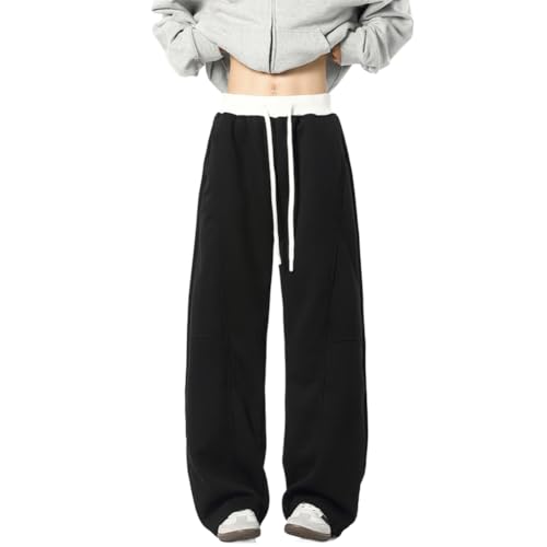 HBER Wide Leg Sweatpants for Men Teen Boy Elastic Waist