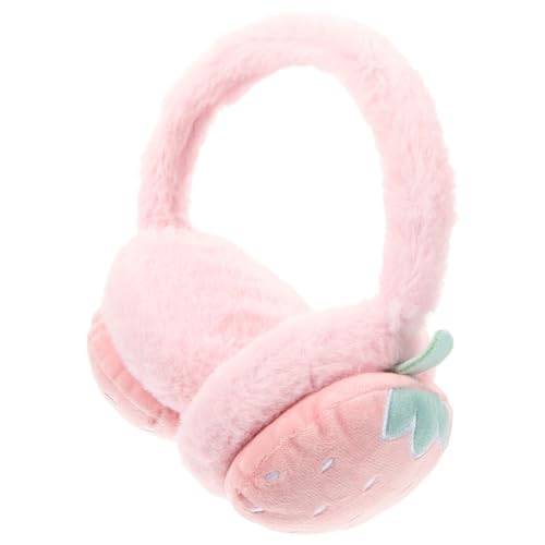 Orejeras de invierno para mujer tipo diadema calentadora de felpa suave