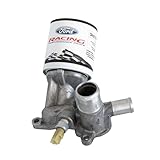 OEM Engine Oil Filter & Adapter Cooler Housing with Temp Sensor for 5.4L V8