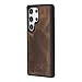 BLACKBROOK for Samsung S25 Ultra Case Leather, Wireless Charging Ready, Handmade Full Grain Leather Case for Samsung S25 Ultra - Slim Fit, Soft - York Elegant Phone Case with Drop Protection