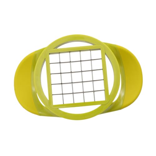 VINTORKY Stainless Steel Potato Chopper Peeler for Kitchen Compact Easy to Operate for Home Restaurant Random