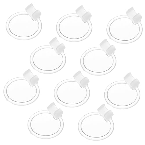 Anneome 10pcs Ear Wax Removal Magnifier Set Acrylic Magnifying Lens Adjustable Handheld Ear Kit