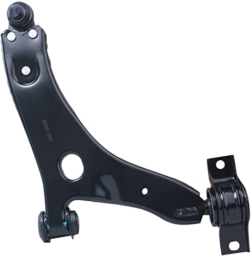 Image of Detroit Axle - 4pc Front Control Arms Sway Bars for 2004-2011 Ford Focus 2005 2006 2007 2008 2009 2010, 2 Lower Control Arms w /Ball Joints 2 Sway Bar Links Assembly Suspension Kit Replacement