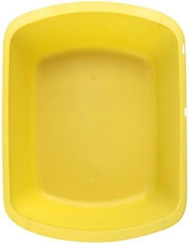 Lavabo portátil rectangular de plástico, 6 cuartos, dorado (4 pack) miniatura 4