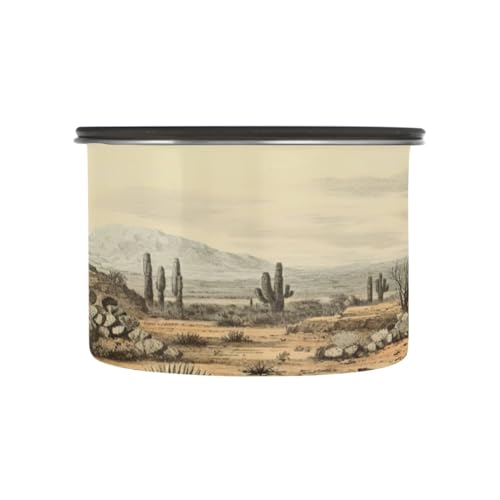 Contenedor hermético de acero inoxidable para café 500ml