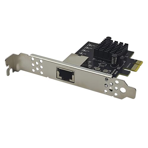 Tarjeta de red Ethernet de 10 Gigabit PCIe4.0 1X con chip RTL8127AT, velocidad 10 Gbps miniatura 4