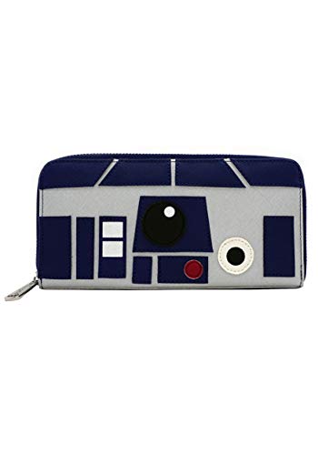 Loungefly x Star Wars R2-D2 Zip Around Wallet, One Size