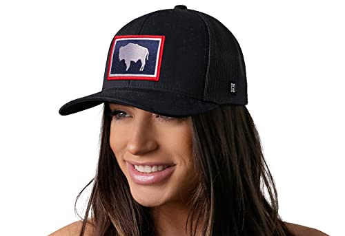 Image of HAKA State Flag Series Trucker Hat for Men & Women, Adjustable Baseball Hat, Golf Hat Snapback