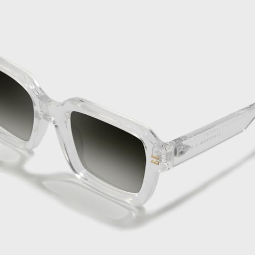 Image of SAM AND MARSHALL ELLIOT UV400 Protected Rectangle Sunglass for Men & Women