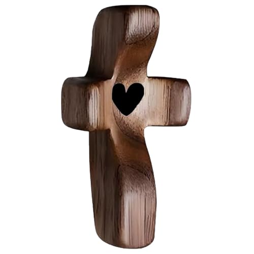 FEDE: questa piccola croce può essere portata in tasca o nel palmo della mano come promemoria per aggrapparsi alla grazia, all'amore e alla misericordia di Dio nei momenti di prova e di incertezza. Ricordate che Dio è con voi, vi favorisce e i vostri giorni sono saldamente nelle sue mani.