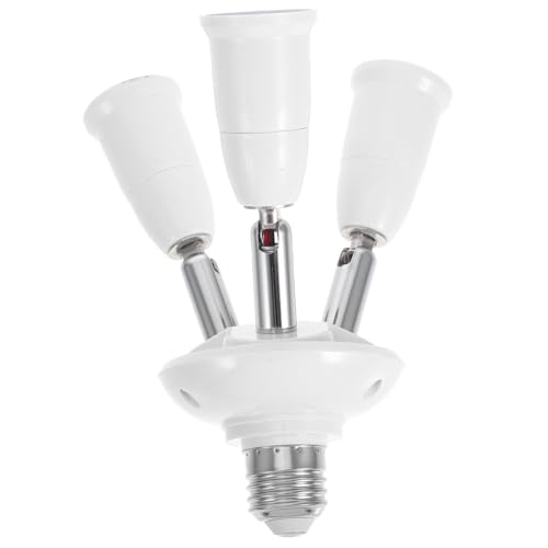 CIYODO Adaptador de Extensión con Flexibilidad y Bombillas LED Portalámparas Ajustable Iluminación Hogar