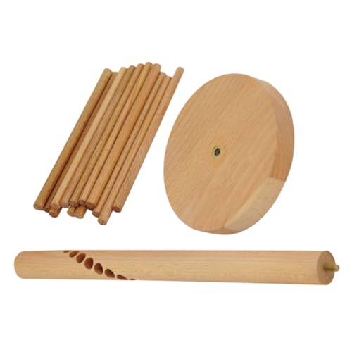 Mobestech Support à Pâtes Bois pour Séchage Rapide Pâtes Fraîches Égouttoir Spaghettis Séchoir Nouilles