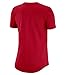 Nike Women's College University Athletics Pill Swoosh T-Shirt (US, Alpha, Small, Regular, Regular, Red, Georgia Bulldogs)