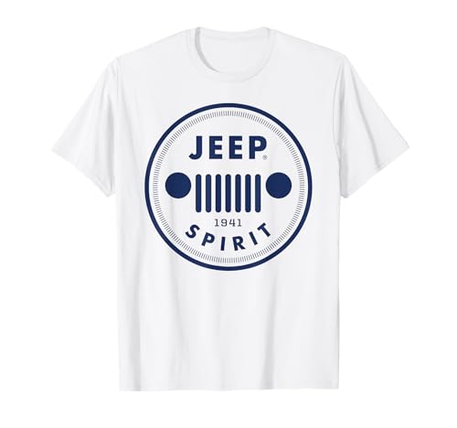 Jeep Spirit 1941 Logo Azul Camiseta