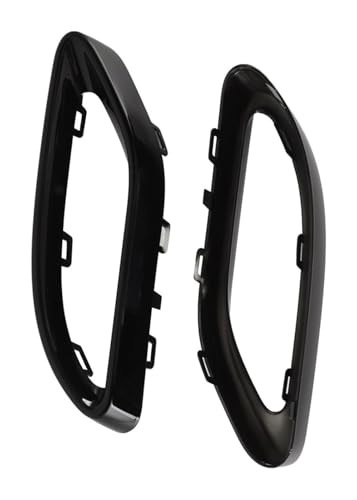 Tubo de escape para Clase C W205 Sedán AMG Line marcos decorativos negros
