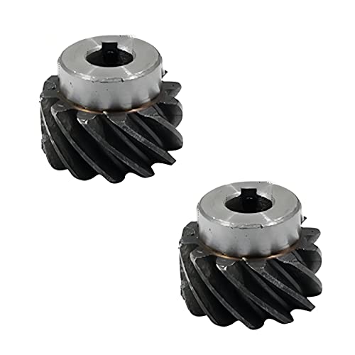 Engrenages coniques hélicoïdaux 2M 12T alésage 4mm pour transmission mécanique à 90 degrés
