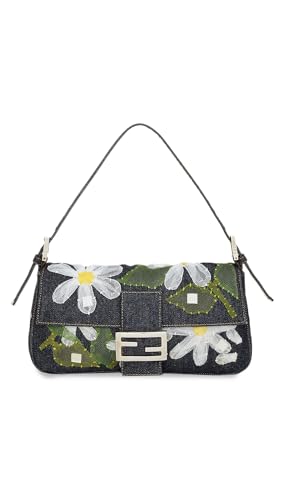 WHAT GOES AROUND COMES AROUND Women's Pre-Loved Fendi Navy Denim