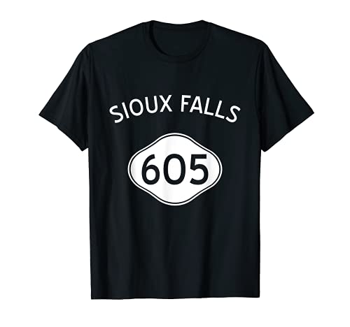 Sioux Falls 605 Area Code Sioux Falls Shirt South Dakota
