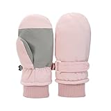 Handschuhe Kinder Wasserdicht Winddicht Schneehandschuhe Softshell Skihandschuhe Winterhandschuhe Jungen Mädchen Fahrradhandschuhe Reithandschuhe Outdoor-Sport Kinderhandschuhe Winter Sporthandschuhe