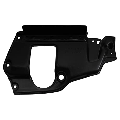 Image of TRQ Right Engine Splash Shield Black Passenger Side Compatible with 2008-2021 Toyota Land Cruiser TO1251128