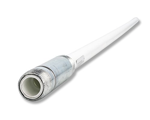 Camco Threaded Water Heater Combo Dip Tube Replacement, ¾' NPT Threads w/ 5' Steel Nipple, 50 ½' Cut-to-Size Length, Anti-Siphon Protection, Water Heater Replacement Part - Threaded Tanks Only (11163)
