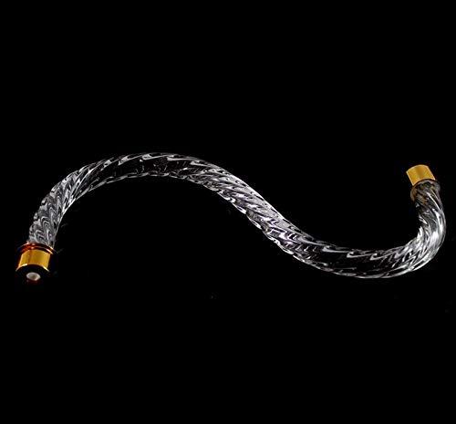 ILAB Brazo para lámpara de cristal de torsión de 25 cm de repuesto para lámparas de techo y accesorios