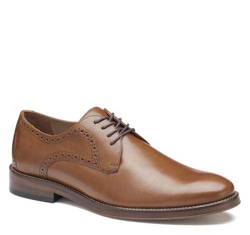 Johnston & Murphy Men's Sutton Plain Toe Lace Up Oxford Shoe