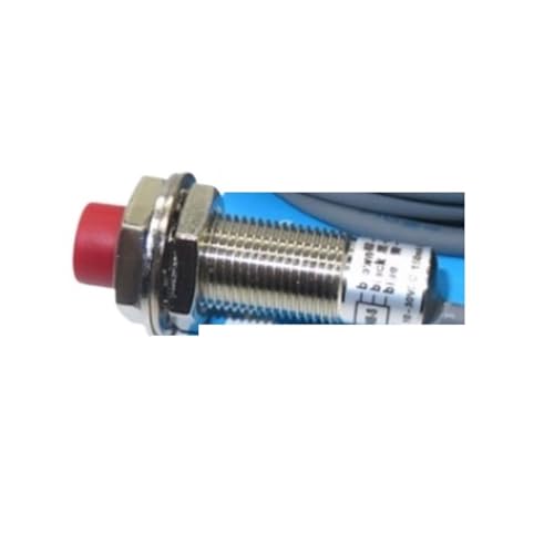 Sensor de proximidad NPN M12 de 3 cables y 10-30VDC para automatización industrial