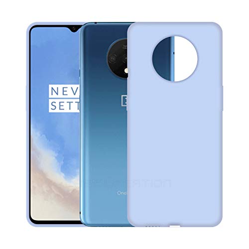 Image of Case Creation Luxurious og Series for oneplus 7t case Cover,Anti-Dirty Slim case Frosted Matte Cute Candy TPU Raised Bezel (Splash of Color) Back Cover for oneplus7t -Light Purple