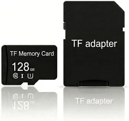 TF Micro Memory Card 128GB with Card Adapter Class 10 (1, 128gb) image 3