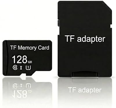 TF Micro Memory Card 128GB with Card Adapter Class 10
