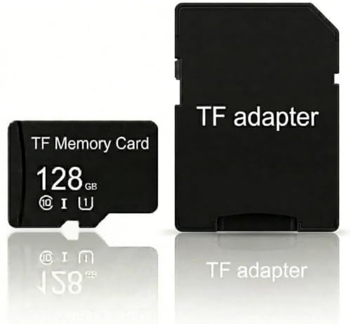 TF Micro Memory Card 128GB with Card Adapter Class 10 (1, 128gb)