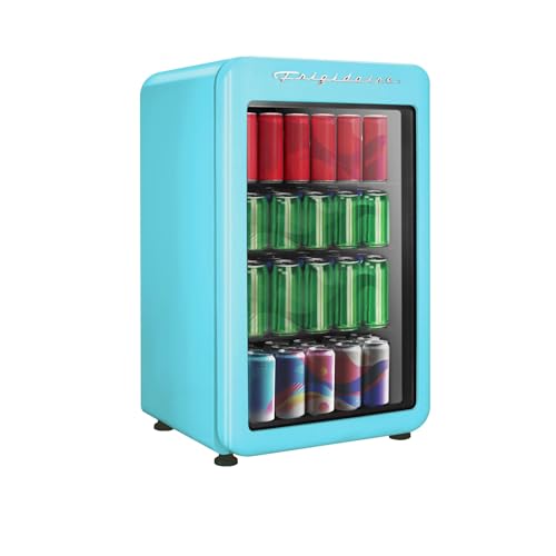 Frigidaire Retro Fridge with Glass Door