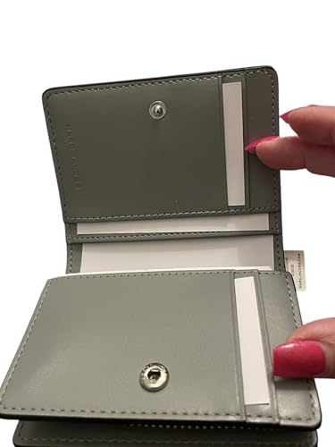 Marc Jacobs Workwear Mini Compact Bifold CC Wallet (Cotton)4