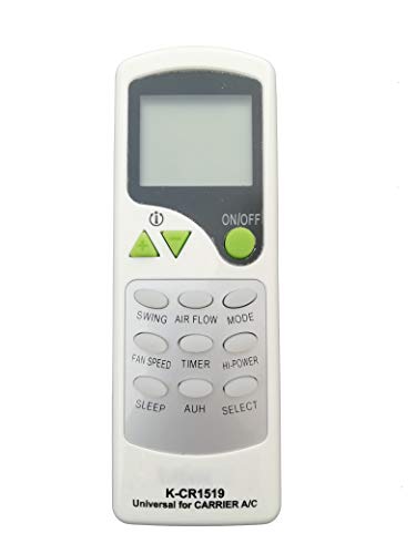 Image of LipiWorld K-CR1519 AC Universal Remote (Different Body Please Check Second Image) Compatible for Carrier AC Remote