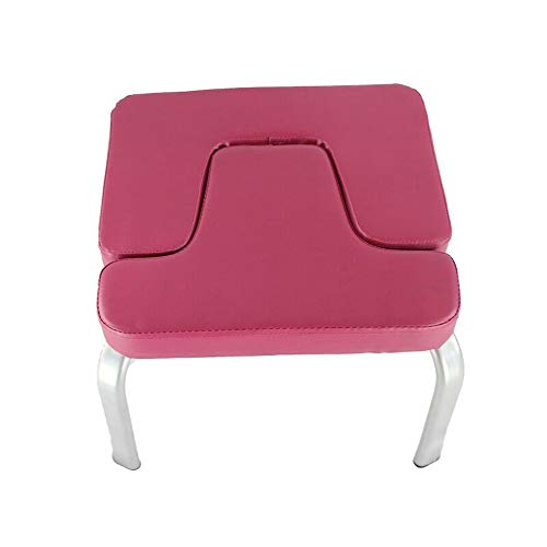 ChengBeautiful Yoga Stool Yoga Inversion Bench Yoga Asana Fitness Practice Chair Feet Up Balance Training For Home Gym Ideal for Workout Fitness (Color : Red, Size : 42x43x30cm)