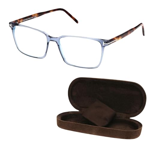 Image of Tom Ford FT5802-B Retangle Shape Eyeglass Frame With Luxury Eyewear Kit