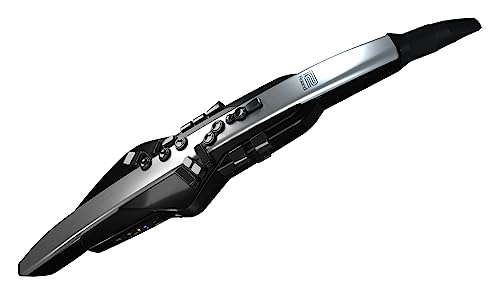 roland ae-30 aerophone pro digital saxophone bundle with headphones instrument cable and austin bazaar polishing cloth