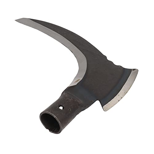 Bewinner Double Faux, Double Faucille en Acier à Haute Teneur en Manganèse, Double Faucille Facile et Confort, Outil de Jardinage Idéal pour la de L'herbe en Plein Air, la Taille (Tête de