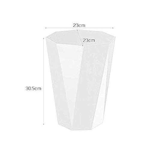 Poubelle plastique 10L抗造防潮双件套装厨房卫生间户外家用 - 2