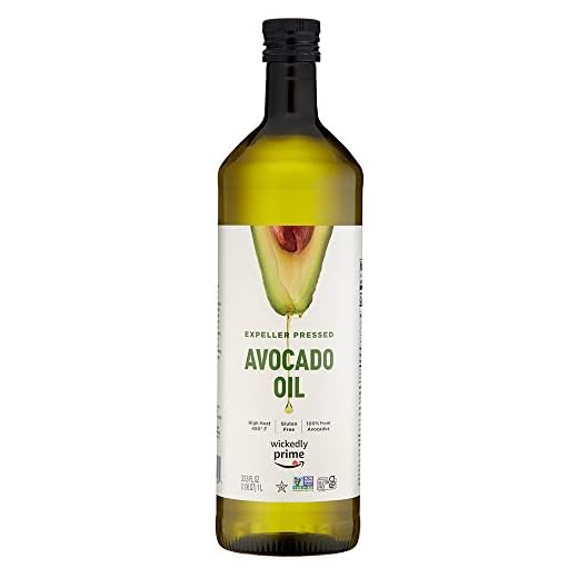 Wickedly Prime 100% Pure Avocado Oil, Expeller Pressed, Non-GMO, Gluten Free, 1 L