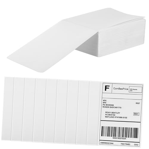 Étiquettes thermiques expédition POPETPOP rouleau de 500 autocollants express
