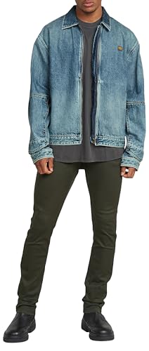 G-STAR Raw - Mens Skinny Chino 3.0, Color Asfalt, Size: 27W x 32L3
