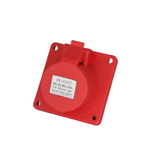 Prise monobloc inclinée de haute qualité industrielle SFN-424 triphasé 32A