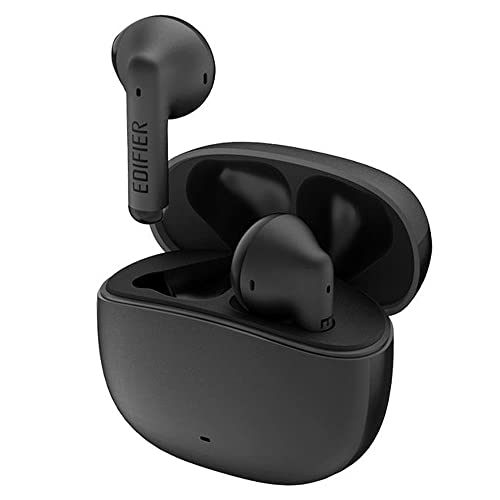 Edifier W100T_GRBK Fone TWS - Fones sem fio, Bluetooth V5.1, Dark gray (cinza e preto)