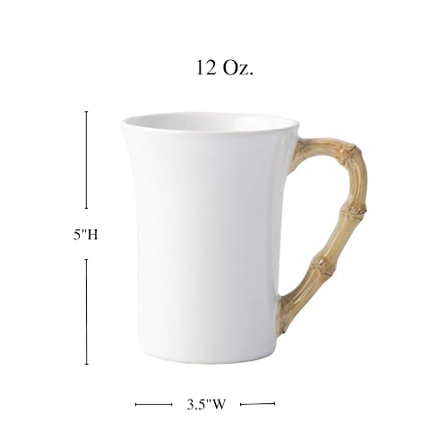 Taza cerámica Juliska Bamboo Natural 12 oz miniatura 2