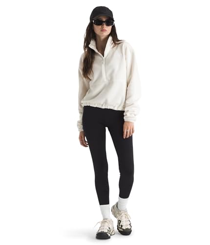 Forro polar para mujer The North Face Glacier S, chaqueta blanca de montaña con cremallera 5