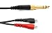 Produktbild System-S Ersatz Kabel 5 m AUX Klinke 6,35mm Stecker für Sennheiser HD 660S 650 600 580 Kopfhörer Spirale