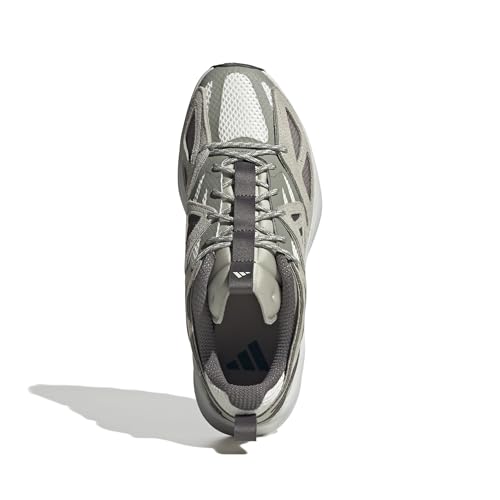 Adidas Mens Kantai Trail Sportswear, Cloud White/Charcoal/Putty Grey, 8 - image 2