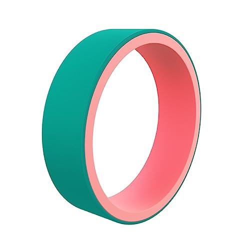 QALO Women's Rubber Silicone Ring, Switch Reversible Rubber Wedding Band, Breathable, Durable Engagement Silicone Ring, 6mm Wide 1.85mm Thick